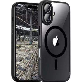 JT Berlin BackCase Pankow Hybrid MagSafe | Apple iPhone 17 | juoda/permatoma | (11159)