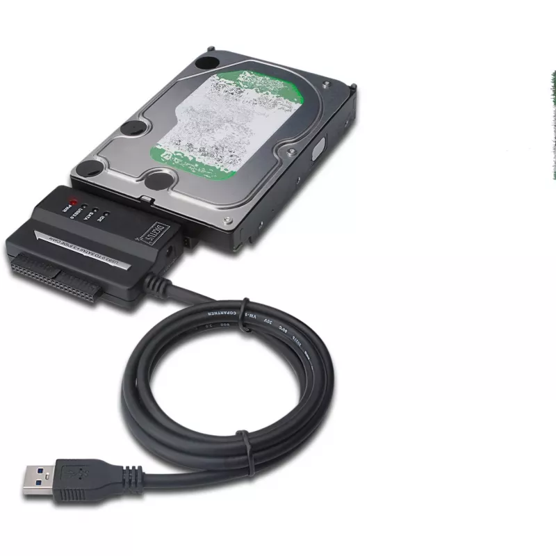 DIGITUS DA-70325 - Saugojimo valdiklis - 6,4 cm, 8,9 cm (2.5, 8,90cm (3.5)) - ATA / SATA 3Gb/s - 300MBps - USB3.0 (DA-70325)