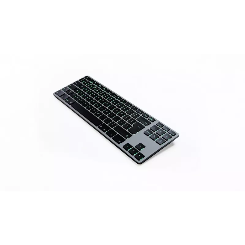 Klaviatūra aliumininė Mac Tenkeyless RGB Space Gray