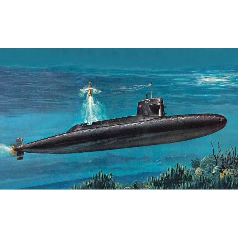 Plastikinis laivo modelis REVELL S.S.B. Abraham Lincoln mastelis 1/253