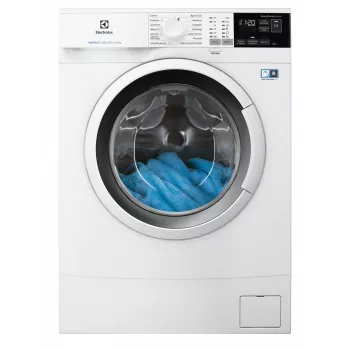 Priekinio pakrovimo skalbimo mašina Electrolux EW6SN406WP — 6 kg, 1000 aps./min., 595x843x378 mm, balta