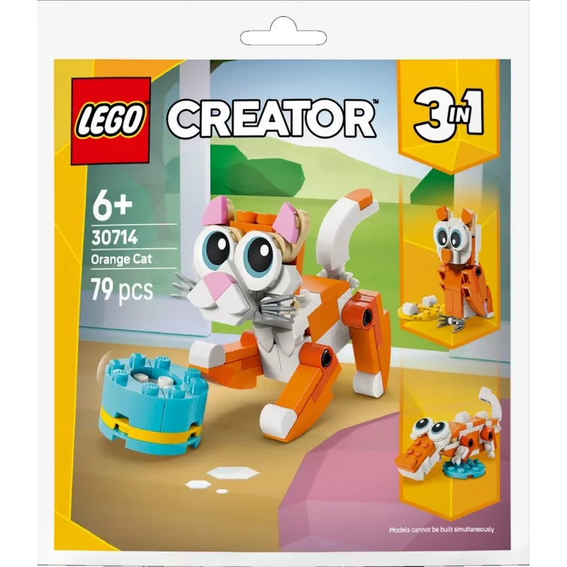 Blocks Creator 30714 Oranžinė Katė