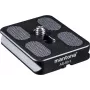 Walimex Mantona Quick Release Plate Arca Swiss, 50 mm juoda (1021461)