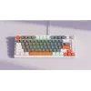 Savio ASTRAL WHITE JADE 3 SPALVŲ klaviatūra Gaming USB QWERTY US International