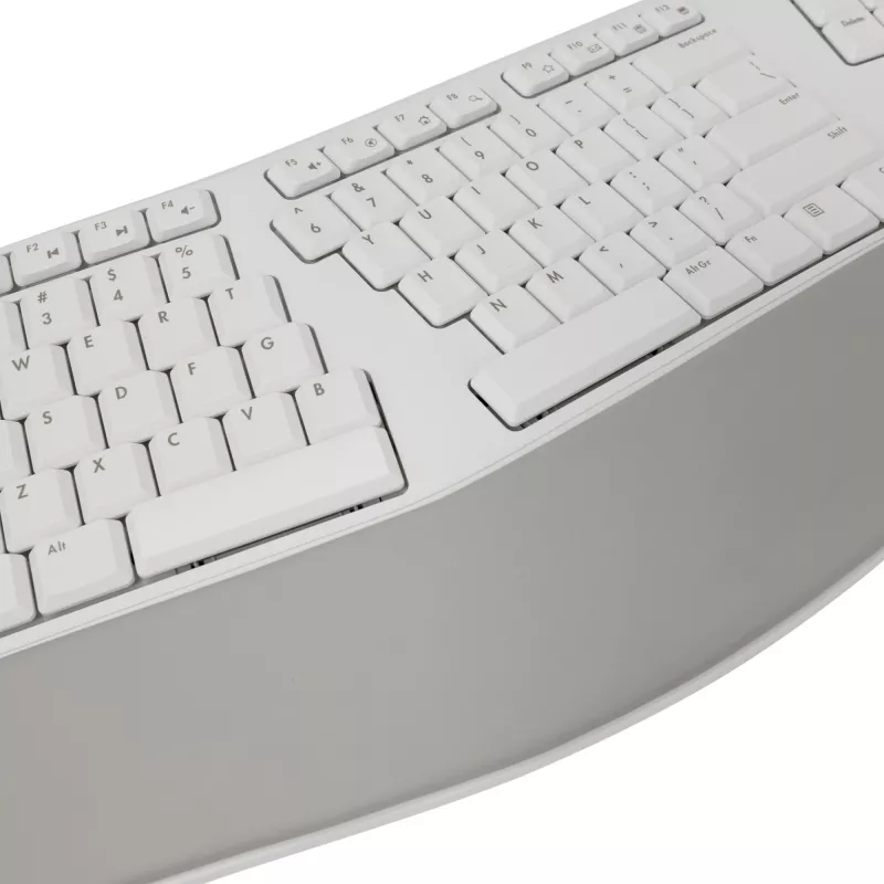 Belaidė klaviatūra SBOX WK-905 US — smėlio spalvos, USB belaidis ryšys, US išdėstymas