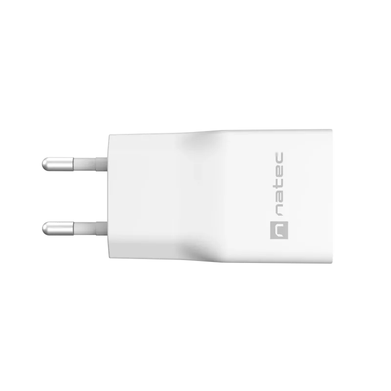 Maitinimo adapteris NATEC Ribera NUC-2376 — 1× USB-A, 1× USB-C, 3 A išėjimas