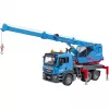 Kraninis sunkvežimis BRUDER MAN TGS Kran-LKW mėlynas ABS 03771