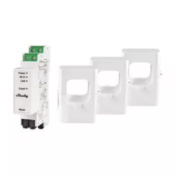 AC energijos sąnaudų matuoklis Shelly Pro 3EM-400A 400 A 50-60 Hz