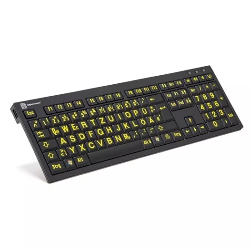 Logickeyboard VZ-2301587 juoda
