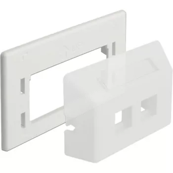 „Keystone“ adapterio plokštė, montavimo (balta)