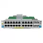 HPE - plėtros modulis - Gigabit Ethernet (PoE+) x 20 + 10 Gigabit SFP+ x 2 + 2 x SFP+