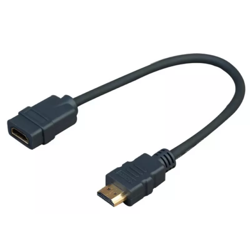 HDMI laidas Vivolink Pro HDMI vyriškas/moteriškas 0,2 m