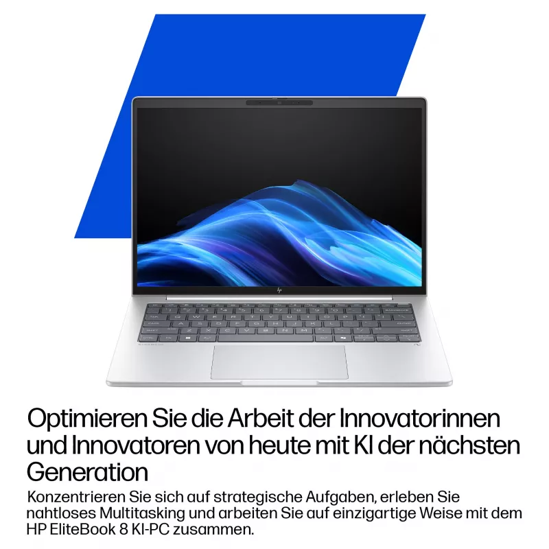 HP EliteBook 8 G1i CU5 226V/16GB/512SSD/W11 Pro 3J garantija (DE) - klaviatūros išdėstymas gali būti vokiškas