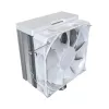 CPU aušintuvas Montech NX400, 120 mm ventiliatoriai, baltas, matmenys 156×74×120 mm, TDP 270 W