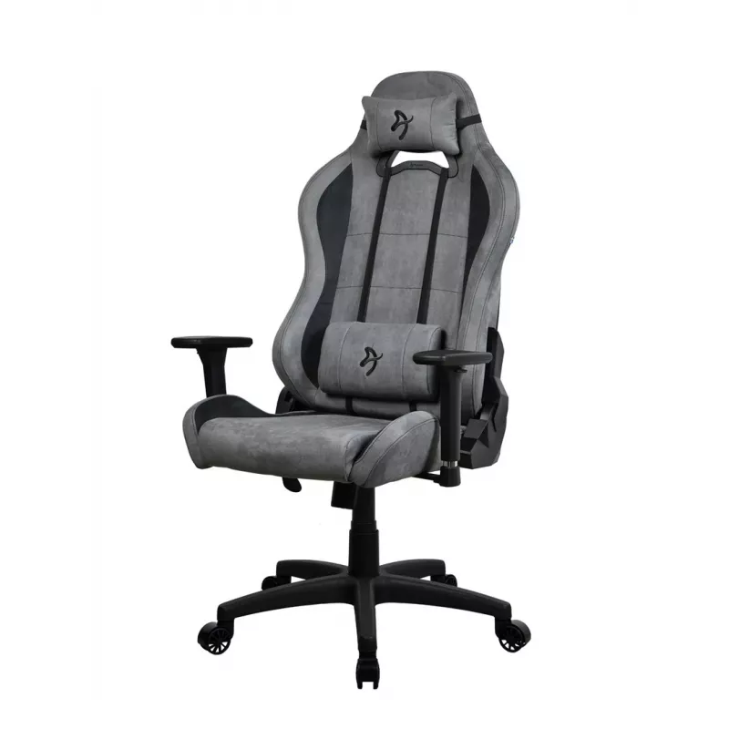Žaidimų kėdė Arozzi Torretta SuperSoft Antracitas — ergonomiškas dizainas, reguliuojami porankiai, atlošiama atlošas