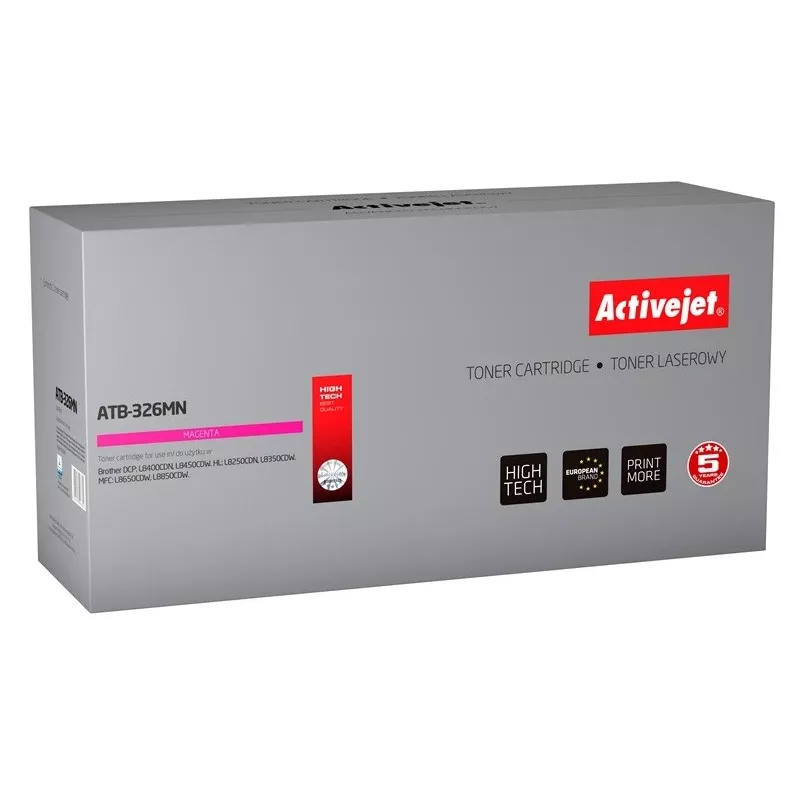 Activejet ATB-326MN toneris (Brother TN-326M pakaitalas; Supreme; 3500 puslapių; purpurinė)