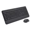 Logitech Signature MK650 Combo verslui belgiškas pilno dydžio belaidis klaviatūros ir pelės rinkinys