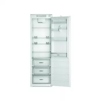 Whirlpool šaldytuvas | WHSD18A013D1 | Energijos efektyvumo klasė E | Įmontuojamas | Larder | Aukštis 177 cm | Šaldytuvo naudingoji talpa 306 l | Ekranas | 30 dB | Nerūdijantis plienas