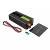 Green Cell Voltage Converter PowerInverter LCD 12 V 500W/1000W automobilinis keitiklis su ekranu – grynos sinusoidės galios adapteris/keitiklis Auto juodas