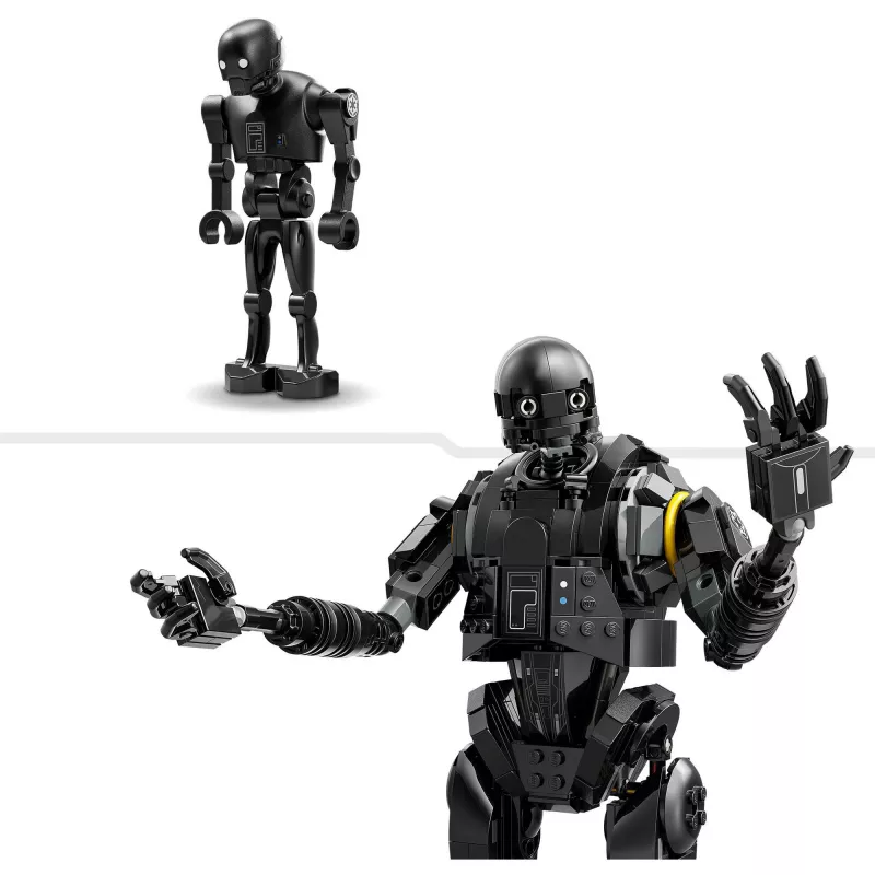 Statoma figūrėlė LEGO Star Wars Apsaugos droidas K-2SO 75434 — 845 detalės, 410 mm aukštis, amžius 10+