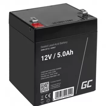 Green Cell AGM27 UPS baterija Sandari švino rūgštinė (VRLA) 12 V 5 Ah