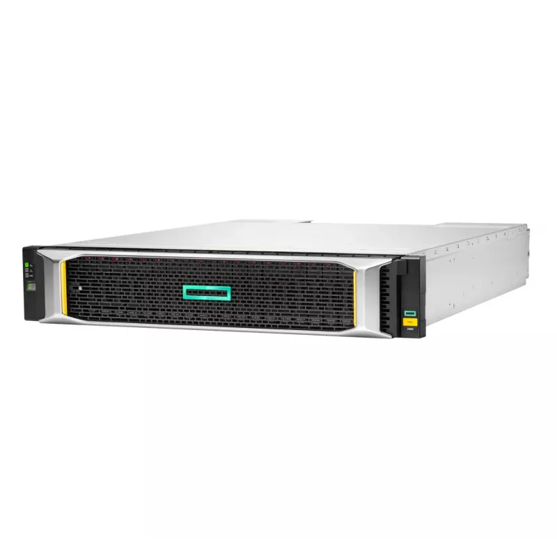 HPE MSA 2060 Disk Array 0 TB Rack 2U Sidabrinė Juoda HDD SSD