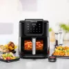 Karšto oro gruzdintuvė Rommelsbacher FRH 1700 Single 8 L stacionari 1700 W su 10 programų ir LED ekranu