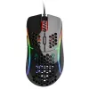 Glorious Gaming Glorious Model D pelė blizgi (juoda), dešiniarankė, optinė, USB Type-A, 12000 DPI, 1 ms, juoda