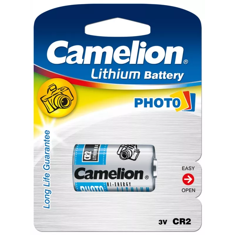 Camelion | CR2-BP1R | CR2 | 850 mAh | Ličio | 1 vnt.
