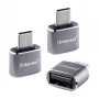 Intenso 3 vnt. USB adapteris USB-A -> USB-C C480C aliuminis