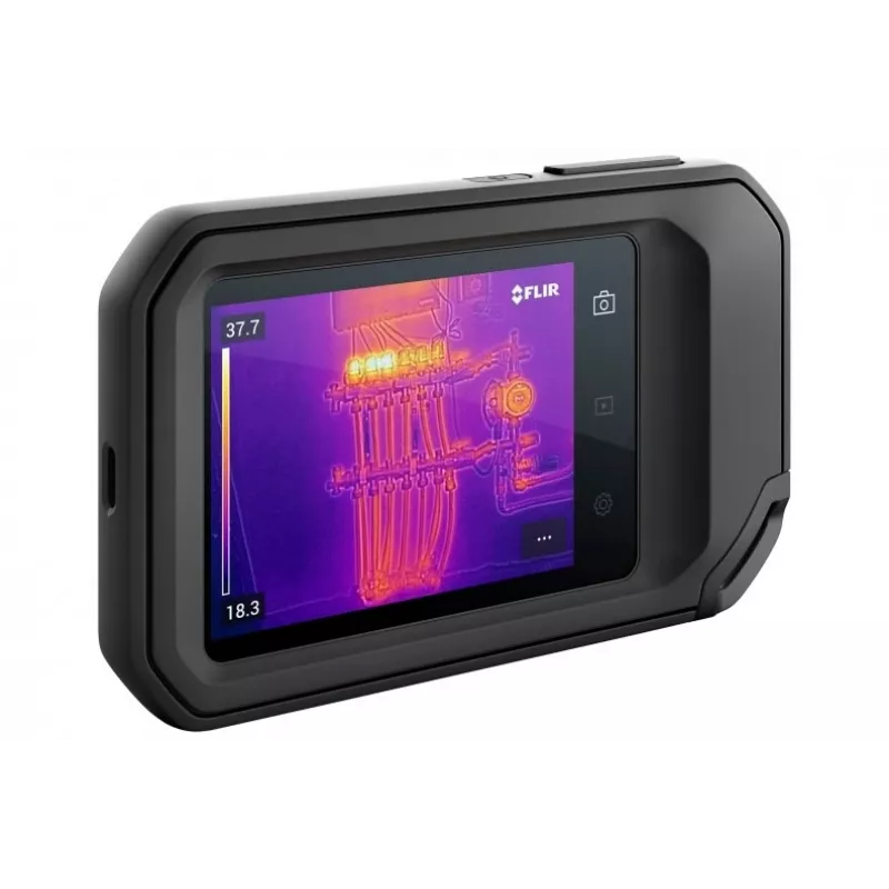 FLIR C-5 terminio vaizdo kamera Juoda Integruotas ekranas 160 x 120 pikselių