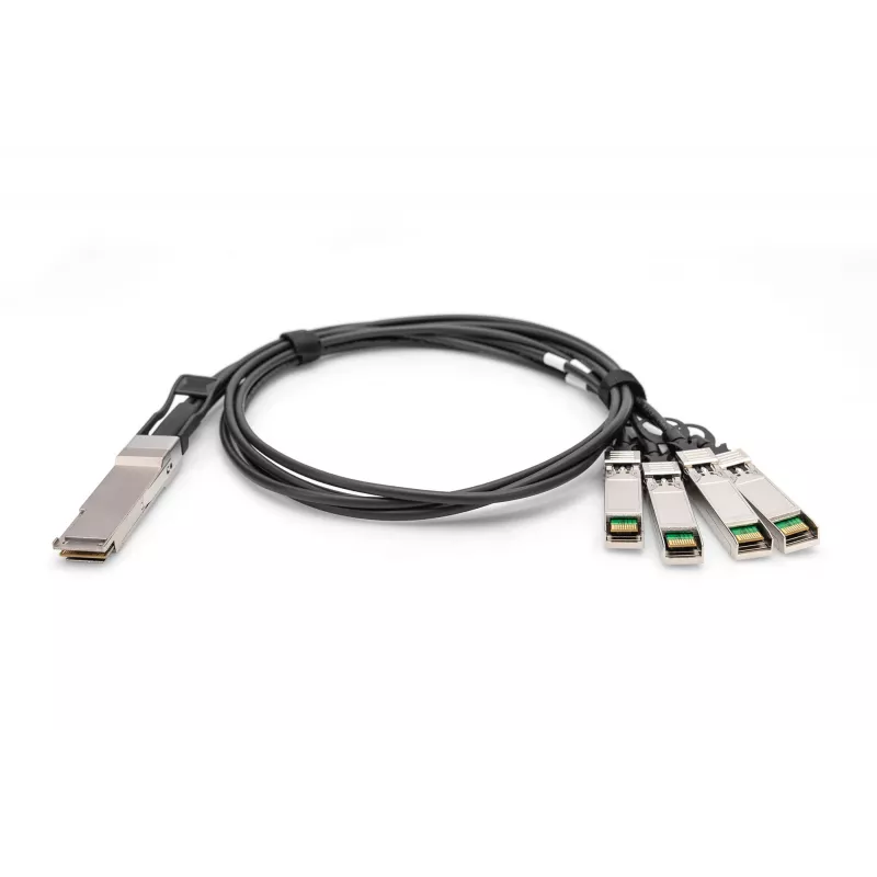 Tiesioginio prijungimo kabelis Digitus DN-81325 40G QSFP+ į 4XSFP+ 5m
