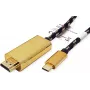 ROLINE 11.04.5844 USB grafikos adapteris 3840 x 2160 pikselių juodas - auksinis (11.04.5844)