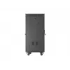 Laisvai stovinti stelažinė spinta LANBERG FF01-6624-12BL 24U 19 colių 600×600 mm, IP20, 1200 kg, juoda