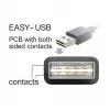 Serijinis kabelis DeLOCK 63950 USB 2.0 Type-A 2 x RS-232 DB9 juodas 0,6 m