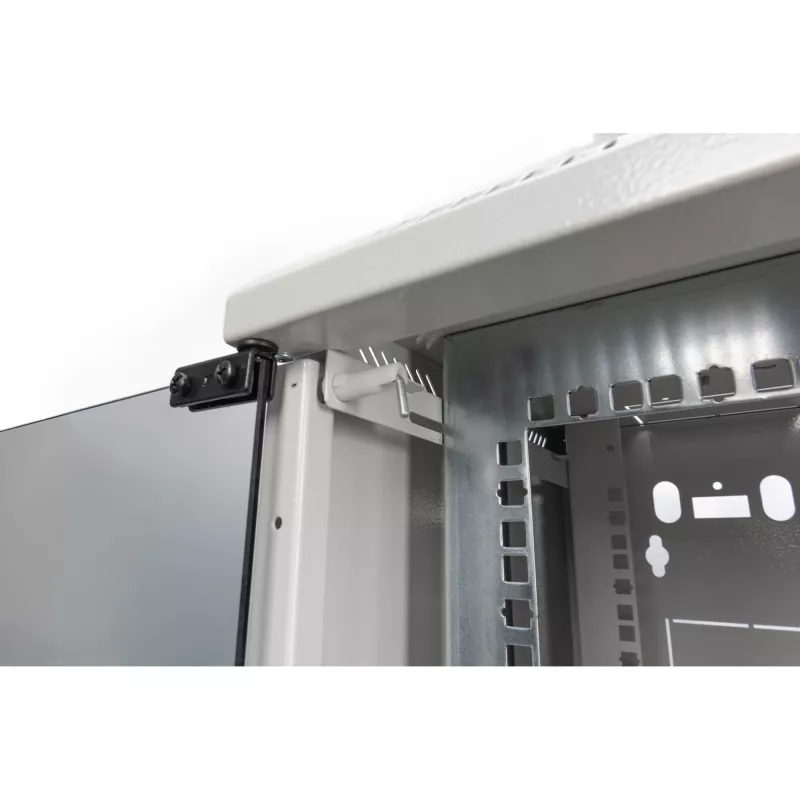„Digitus DN-1019“ – spinta – tinklo spinta – pilka, RAL 7035 – 10U – 25,4/48,3 cm (10/19)
