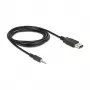 USB 2.0-A/2.5 mm garso laidas DeLOCK 83788