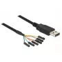 USB kabelis DeLOCK 1,8 m USB2.0-A/TTL 6 kontaktų juoda
