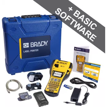 Brady Corporation M410-KIT-EU mobilusis etikečių spausdintuvas Terminis pernešimas QWERTY 300 dpi maks. - Spausdintuvas (177184)