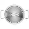 Puodų rinkinys ZWILLING 65120-005-0 — 5 vnt. nerūdijančio plieno prikaistuviai, dangčiai, tinkami orkaitei ir indaplovei, neprideganti danga, maks. 200°C