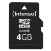 ATMINTINĖ MICRO SDHC 4GB C10/W/ADAPTER 3413450 INTENSO