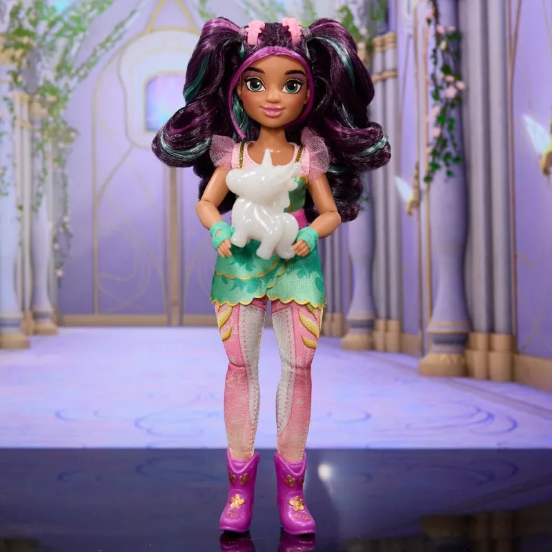 Mados lėlė Spinmaster Unicorn Academy Ava modelis 6072649 – mados lėlė su teminiu apdaru ir aksesuarais