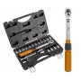 Neo Tools 1/4 abiem kryptimis veikiantis sukimo momento raktas, 5-25NM, 21 vnt. rinkinys