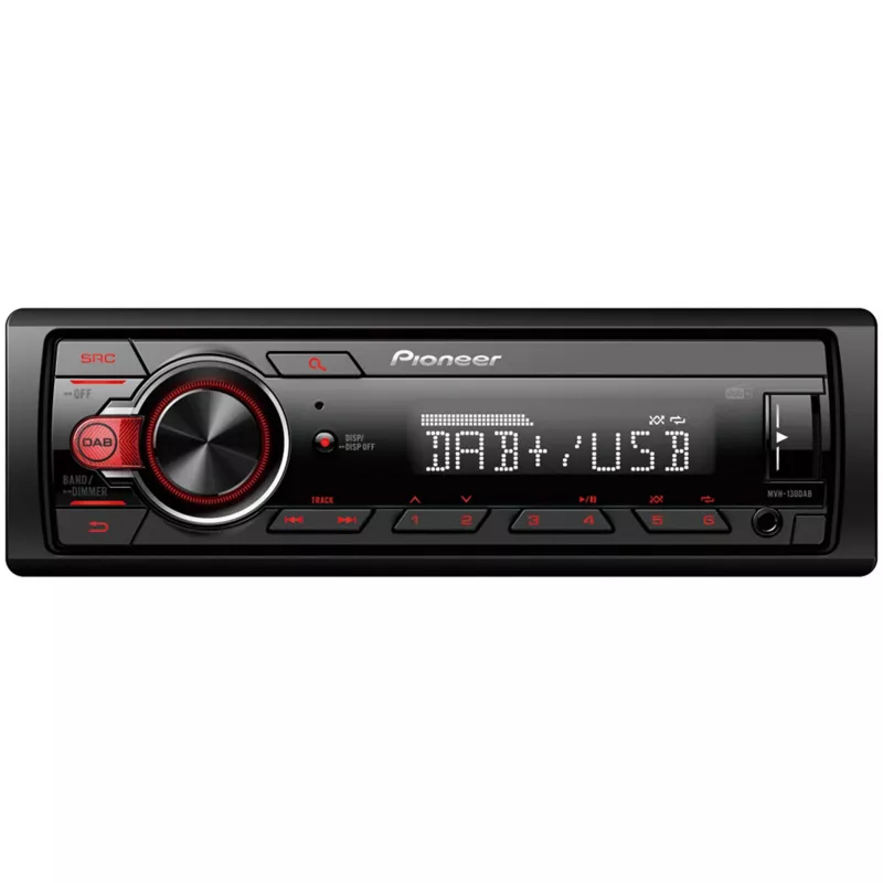 Pioneer MVH-130DAB Black