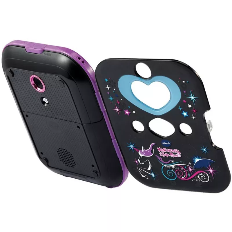 Kidisecrets Selfie Music 2.0, mokomasis kompiuteris juoda/violetinė