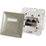 Lizdas 2 x RJ-45 ShiverPeaks 74280-GR — Cat6a, 500 MHz, metalinis korpusas, pilka/sidabrinė