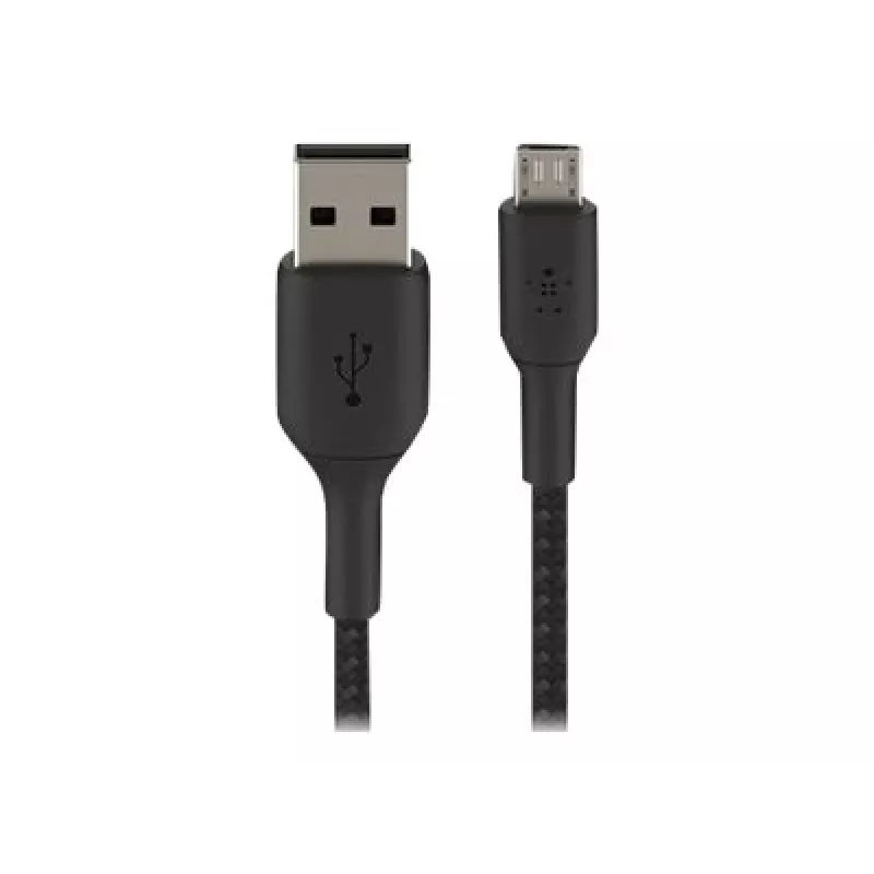USB laidas Belkin CAB007bt1MBK 1 m USB A Micro-USB A juodas