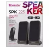 DEFENDER SPK-225 laidinės 2.0 garsiakalbiai, 4 W RMS, USB/DC 5 V, 3,5 mm, juodi