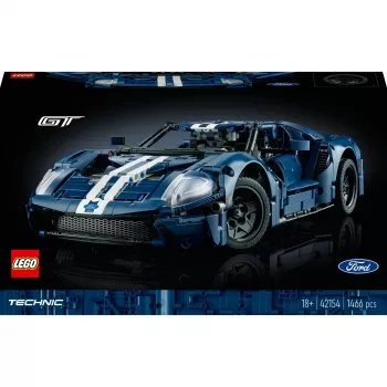 LEGO 42154 Technic 2022 Ford GT automobilio modelio rinkinys suaugusiems