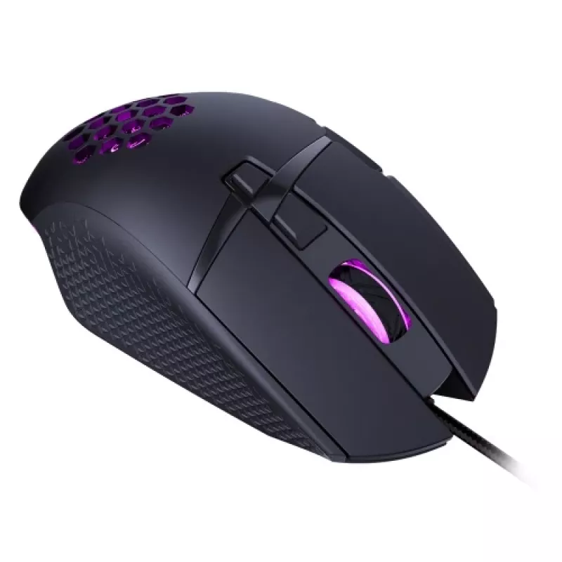“Lumi Legend WM03G-16” laidinis pelė, USB A tipo, optinė, 7200 DPI, juoda